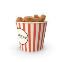 Cartoon Chicken Bucket.H03 Chicken bucket